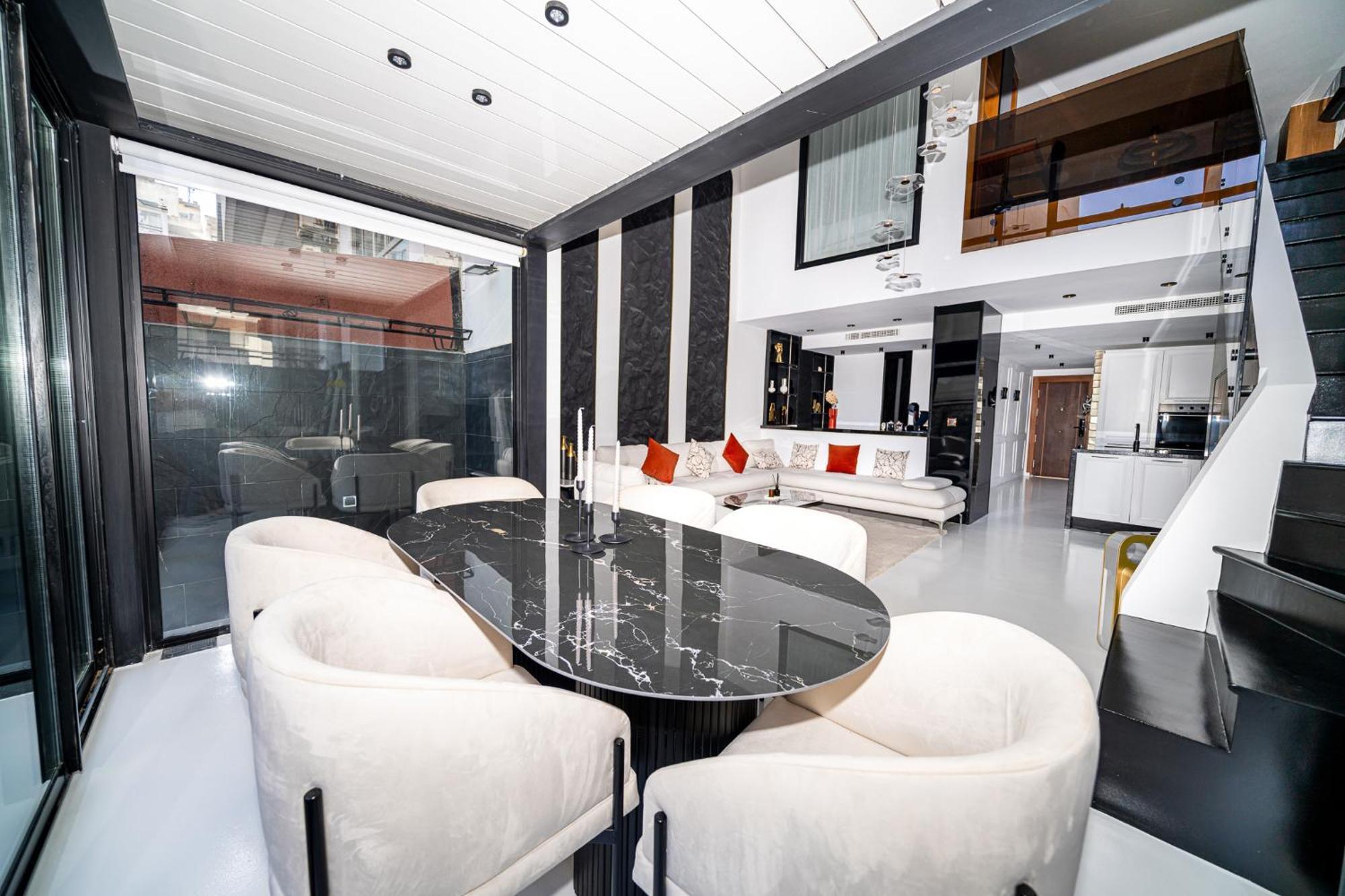 Appartamento Ecrin Secret, Duplex Prestige, Proche Corniche & Medina, Piscine, Parking, Wifi, Iptv, Ac Tangeri Esterno foto