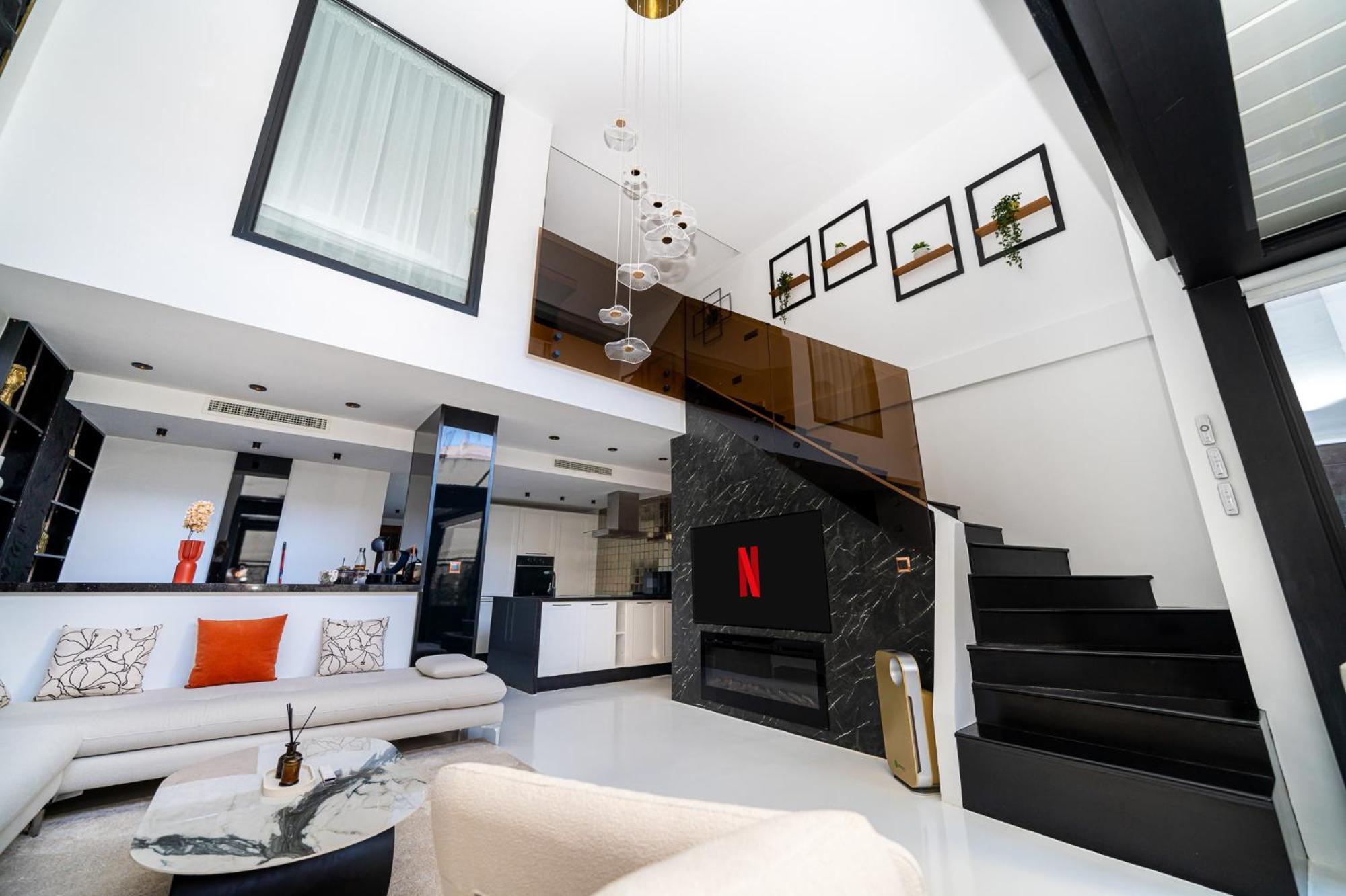 Appartamento Ecrin Secret, Duplex Prestige, Proche Corniche & Medina, Piscine, Parking, Wifi, Iptv, Ac Tangeri Esterno foto